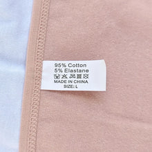 5Pcs/set Cotton Panties Women Low Waist Adjustable Metal Slider Straps Bikini Briefs Breathable No Show Ladies Daily Underwear