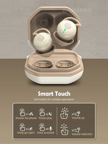 Bluetooth Earbuds,Wireless Sleep Ear Buds,Invisible Noise Cancelling Earphones,Bluetooth  Sleeping Headset for Small Ears Canal
