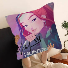 Kop-Cartoon Movie K-Pop Demon Hunters Cushion Cover Inches Farmhouse Decor Home Throw Pillow Covers for Couch Decorations