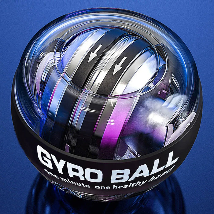 Auto Start Gyro Ball Wrist Ball Power Trainer Ball Strengthener and Forearm Strengthening Exerciser Home Gym Fitness Equipment