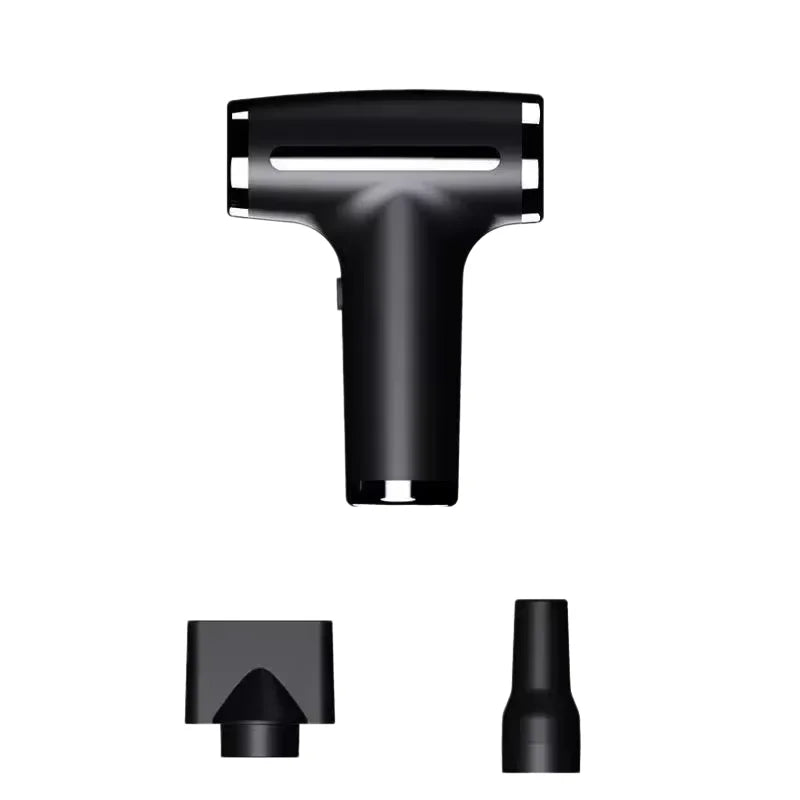 HOMEFISH 4 in 1 Wireless Hair Dryer Portable USB Rechargeable Negative Ions Blow Dryer Electric Air Duster Blower