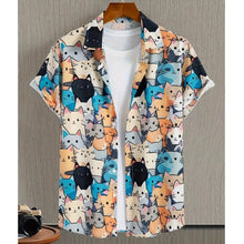 2026 Casual Men's Shirts Shirts For Man Loose Menswear Clothing All-match Printed Short Sleeves Holiday Vacation Daily Beachwear