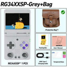 Anbernic RG34XXSP 3.4-Inch IPS Linux 64-bit Game Console H700 quad-core 1GB Retro Game Player HD-Connect To TV RG 34XXSP 3300mAH