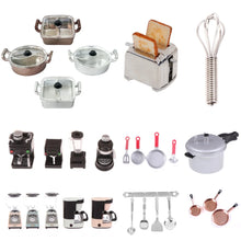1PC Dollhouse 1/12 Scale Mini Bread Machine Miniature Kitchen Access Toaster Home Decoration Spoon Shovel Cookware Model