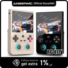 Anbernic RG 477V Retro Handheld Game Console 4.7-inch Touchscreen Dimensity 8300 Android 14 WiFi Bluetooth Hall RGB Joystick Ai