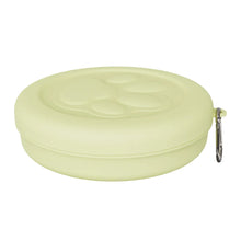 Portable Outdoor Pet Bowl: 2-in-1 Travel Dog Food/Water Dish with Treat Compartment for Hiking, Camping, and On-the-Go Feeding