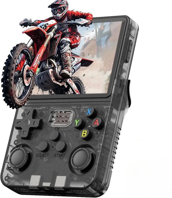R36S Retro Handheld Console — 3.5" Screen, Perfect Kids Gift