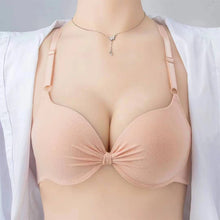 FallSweet 2PCS Cotton Push Up Bra For Women Underwire Bralette  Small Chest A B Cup Seamless Brassiere Breathable Underwear