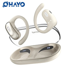 OHAYO Open Ear Earbuds Bluetooth 5.4 Sport Wireless Headphones 40Hrs Playtime Ear Buds Over Ear with Microphone IPX6 Sweatproof
