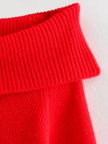 HH Women Fashion Solid Off Shoulder Sweater Long Sleeve Knitted Pullover Sweater Autumn Female Casual Knitwear Chic Top