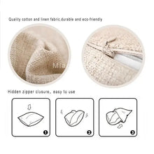 DIY Logo Custom Cushion Cover Baby Family Pets Pillow Case Luxury Brand Customized Throw Pillow Cover Linen Housse De Coussin
