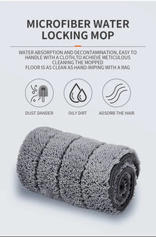 Newest Spray Mop 360° Rotation Reusable Microfiber Pads Cleaner with Refillable Bottle for Home Kitchen Hardwood Floor Cleaning