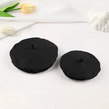 Cute Adorable Cat Beret Hat Red Black Pet Costume Accessories Cat Dog Caps Fashionable Pet Headwear for Photos & Parties