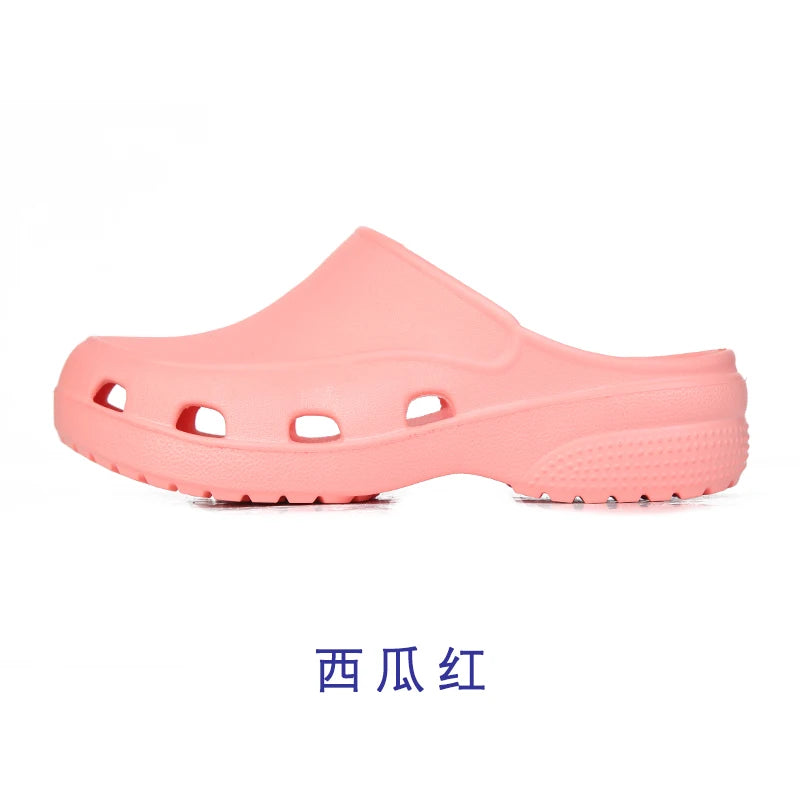 Medical Scrub Clogs Nurse Garden Shoes Arch Support House Slippers Sandals Breathable Slip On Indoor Outdoor Doctor Clogs X03