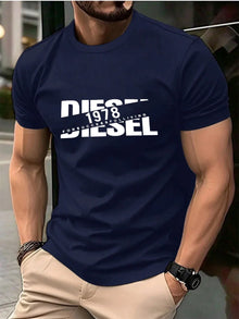 New Trend Polyester Short Sleeve Tee For Men And Women Black