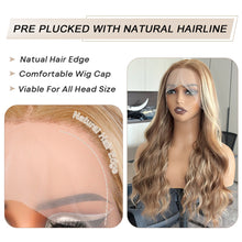 Balayage Blonde 13x6 Lace Front Wig HD Ombre Body Wave