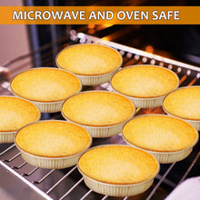 100Pcs Mini Tart Pans for Baking Round Bottom Small Pie Baking Pans Oven Microwave Safe Baking Cups home Kitchen Pastry Supplies