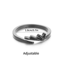 2Pcs Anime Angel Demon Couple Rings for Women Men Fashion Animal Adjustable Open Ring Promise Matching Couple Ring Party Gifts