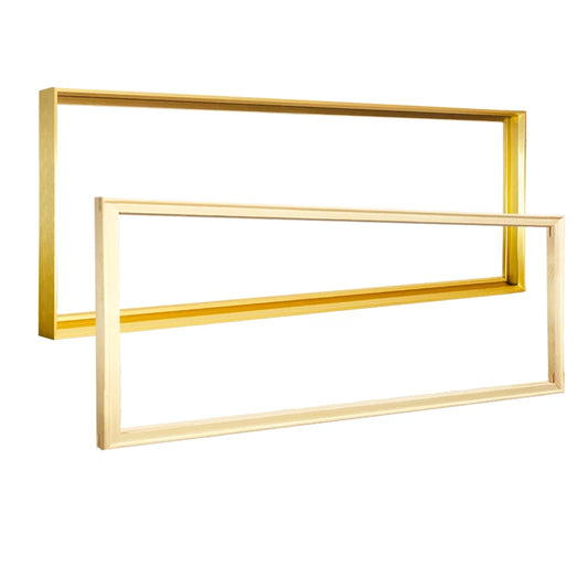 5 Color Large Size,Metal Picture Photo Frames Kit DIY Gold Silver Black White Canvas,Painting Frame for Wall Art,Home Decoration