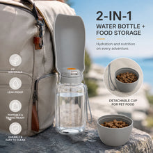 Portable Pet Dog Water Bottle for Small Large Dogs Outdoor Travel Hiking Leakproof Puppy Drinking Large Container Bowls Supplies