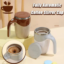Portable Automatic Stirring Coffee Mug Magnetic Electric Stainless Steel Self Mixing Coffee Tumbler Rotating Home Office Travel