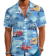 T-shirts et débardeurs pour hommes, manches courtes imprimées, vêtements pour hommes, couleur multicolore, chemise, cardigan décontracté, style simple, facile à assortir
