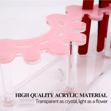 Acrylic Eyelash Tweezers Storage Rack Tweezer Organizer Holder Stand Eyelash Extension Tools Makeup Beauty Shelf 8 Holes