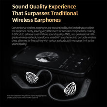 KZ AN01 Wireless Upgrade Ear Hook Cable C-Pin ANC Active Noise Cancellation Bluetooth Module LDAC HD Audio Decoding