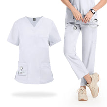 Slim Fit Medical Uniforms Women Scrubs Sets Male Doctors Hospital Nurses Accessories Dental Clinic Spa Salon Workwear Clothes