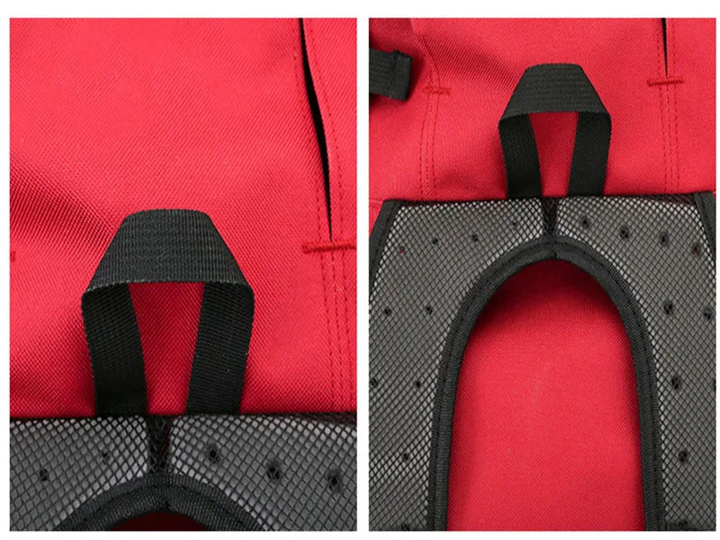 Dog Backpack Carrier Open Top Pet Travel Bag Breathable Washable Portable Outdoor Cycling Shopping Puppy Cat Backpack Pet