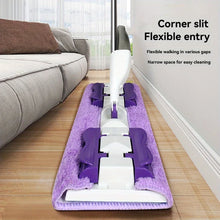 Portable Home Use Spray Mop 360 Degree Rotation Wet And Dry  Towel Clip Design Removable Water Tank  Large Panel Lazy Mop