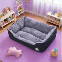 Large Plush Dog Bed & Cat Mat, Deep Sleeping Warm Soft Cushion, Calming Pet House for Small Dogs, Puppy, Chihuahua