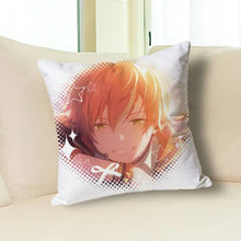 P-project Game sekai PJSK Various Sizes Square Pillow Case For Car Home Bedchamber Decor Custom Valentine gift