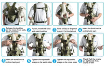 Pet Front Carrier Backpacks Ajustable Hands Free Dog Backpack For Small Mediun Dogs Breathable Cats Outdoor Travel Carrier Bags