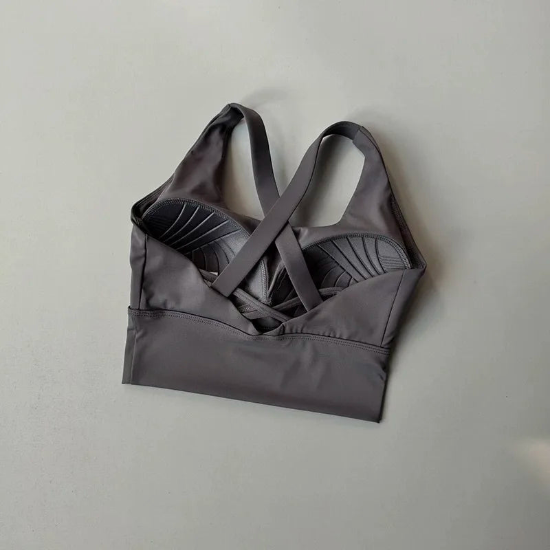 Shockproof High Impact Breathable Sports Bra For Women
