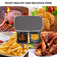 Silicone Air Fryers Oven Baking Tray Rectangle Oven Baking Tray Basket Reusable Liner Pizza Basket Mat Insert Dish Pan Accessory
