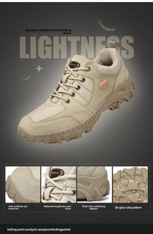 Large Size Men's Hiking Shoes Hiking and Off-road Outdoor Shoes Low Top Wear-resistant,anti Slip Sneakers Men Zapatos Casuales
