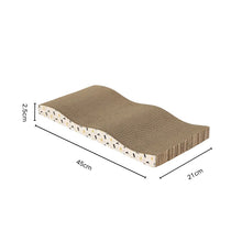 Cat Scratchers Lounge Cardboard Cat Scratching Board Pads Durable Corrugated Paper Grind Claws Pets Sofa Kittens Cat Accessories