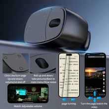 Remote Control Wireless Bluetooth Roller Fingertip Ring  portable Mobile Selfie Mice Video Automatic Page Turner Browsing Ring