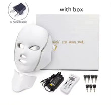 7 Color Light Led Facial Mask Red Light Therapy Photon Face Masks Wrinkle Anti-Acne Tighten Skin Care Beauty Device