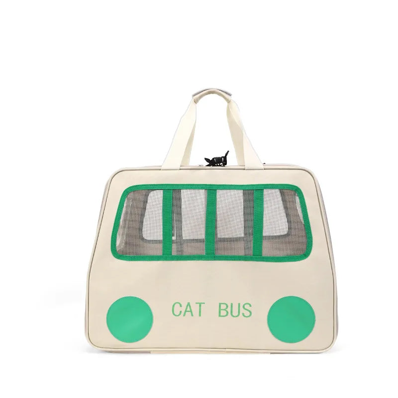 Large Capacity Portable Pet Cart Dog Breathable Pet Touring Car Zipper Sealed Backpack Out Luggage