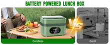 Gison Wireless Electric lunch box 1.5L Capacity 60W Smart Warm lunch box 18000mAh Battery Rechargeable Fast Heating lunch box