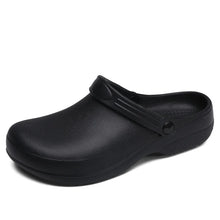 Summer Anti-Slip Slip-On Nurse Shoes Operating Room Slippers Headed Clogs Laboratory Cool Sandals Flat Heel Easy to Wear