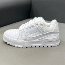 Chunky Sneaker Mens Womens Designer Printed Board Shoes Fashion Casual Microfiber Leather Fabric Height Increased Platform Shoes