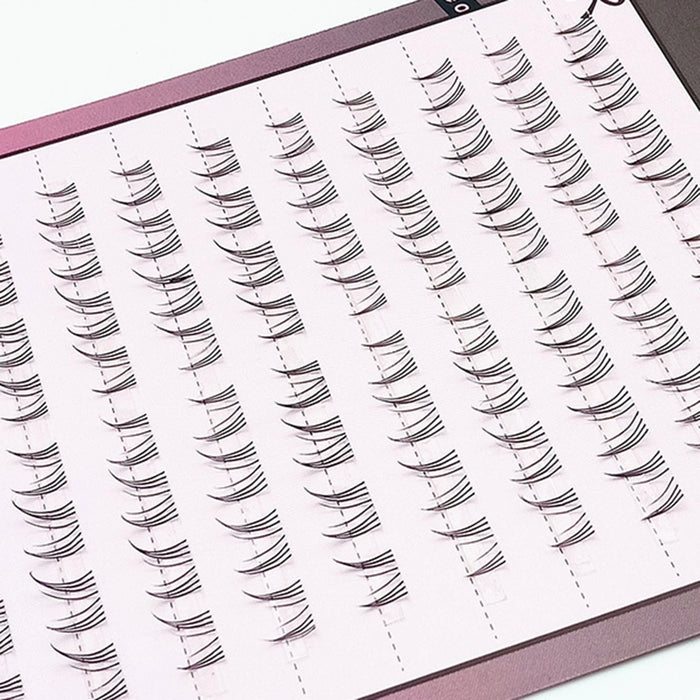 Faux cils inférieurs coréens ACE Dense 6-7 mm, style aérien féerique, extensions de cils naturels segmentés, outil de maquillage pour yeux façon manga