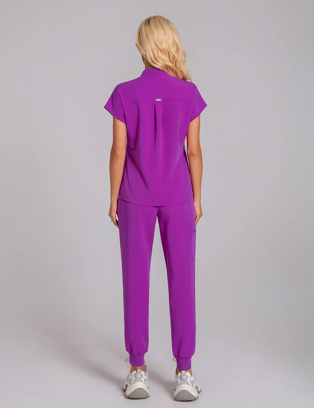 KUNGFU SCRUBS Nurses Uniforms Women Medical Scrubs Set Antibacterial Wrinkle Resistant Shirt Pant Fade Resistant Doctors Clothes
