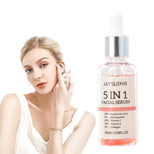 5 In 1 Face Serum Vitamin C Moisturizing Whitening Anti Wrinkle Aging Niacinamide Hyaluronic Acid Facial Serum SkinCare 30ml