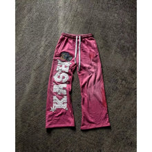 2026 Summer Fashion Retro Gothic Punk Style Men's 3D Printed Sports and Leisure Straight Leg Pants Street Wear Men's Loose Pants