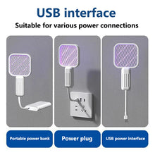 Household Usb Purple Light Mosquito Killer Lamp Electric Mosquito Swatter Trap And Kill Mosquitoes Outdoor Picnic Portable Car
