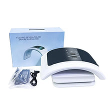 Red Blue Light Beauty Device - Colorful Spectrum Mask, Acne Treatment for Salons, Photon Skin Rejuvenation